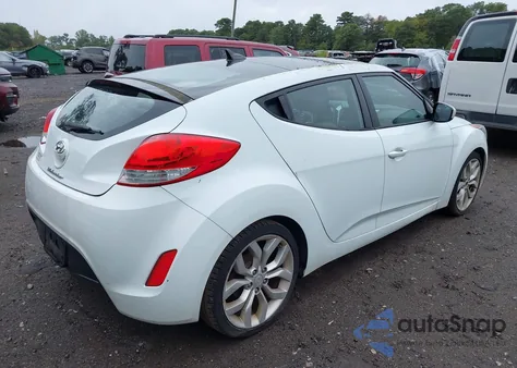 2013 Hyundai Veloster Base W/Gray из США, поврежденный, VIN KMHTC6AD1DU098281